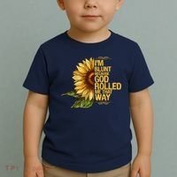 I'm Blunt Because God Rolled Me That Way Toddler T-Shirt thumb 2
