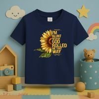 I'm Blunt Because God Rolled Me That Way Toddler T-Shirt thumb 3