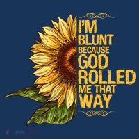 I'm Blunt Because God Rolled Me That Way Kids Hoodie thumb 5