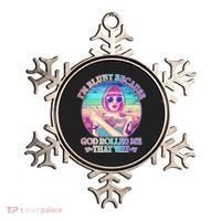 I'm Blunt Because God Rolled Me That Way Retro Tattoo Ornament thumb 0