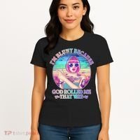 I'm Blunt Because God Rolled Me That Way Retro Tattoo Women's T-Shirt thumb 4