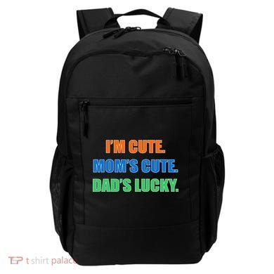 I'm Cute Mom's Cute Dad's Lucky Backpack