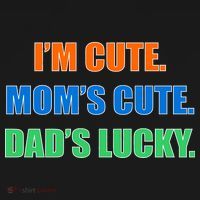 I'm Cute Mom's Cute Dad's Lucky Coaster thumb 2
