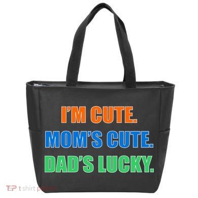 I'm Cute Mom's Cute Dad's Lucky Tote Bag