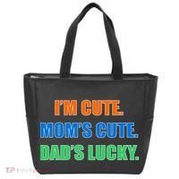 I'm Cute Mom's Cute Dad's Lucky Tote Bag thumb 0
