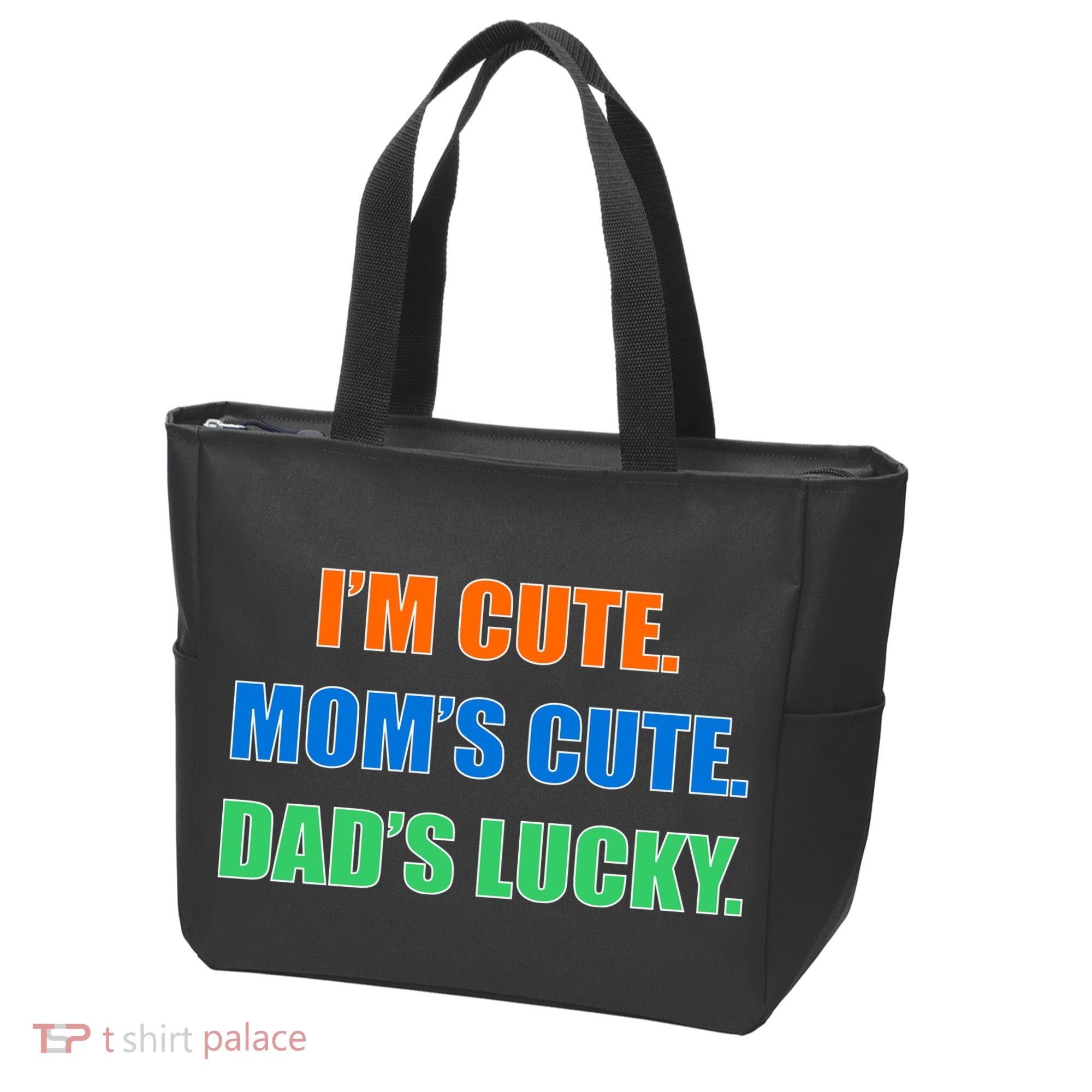 I'm Cute Mom's Cute Dad's Lucky Tote Bag