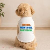 I'm Cute Mom's Cute Dad's Lucky Doggie Tank thumb 2