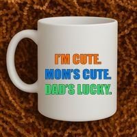 I'm Cute Mom's Cute Dad's Lucky Coffee Mug thumb 2