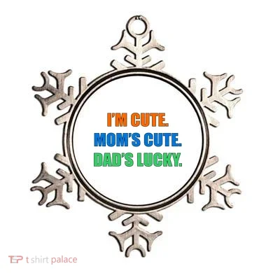 I'm Cute Mom's Cute Dad's Lucky Ornament