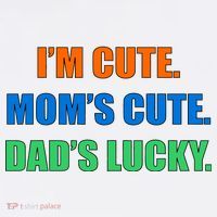I'm Cute Mom's Cute Dad's Lucky Hat thumb 2