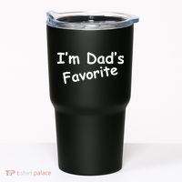 I'm Dad's Favorite Tumbler thumb 0
