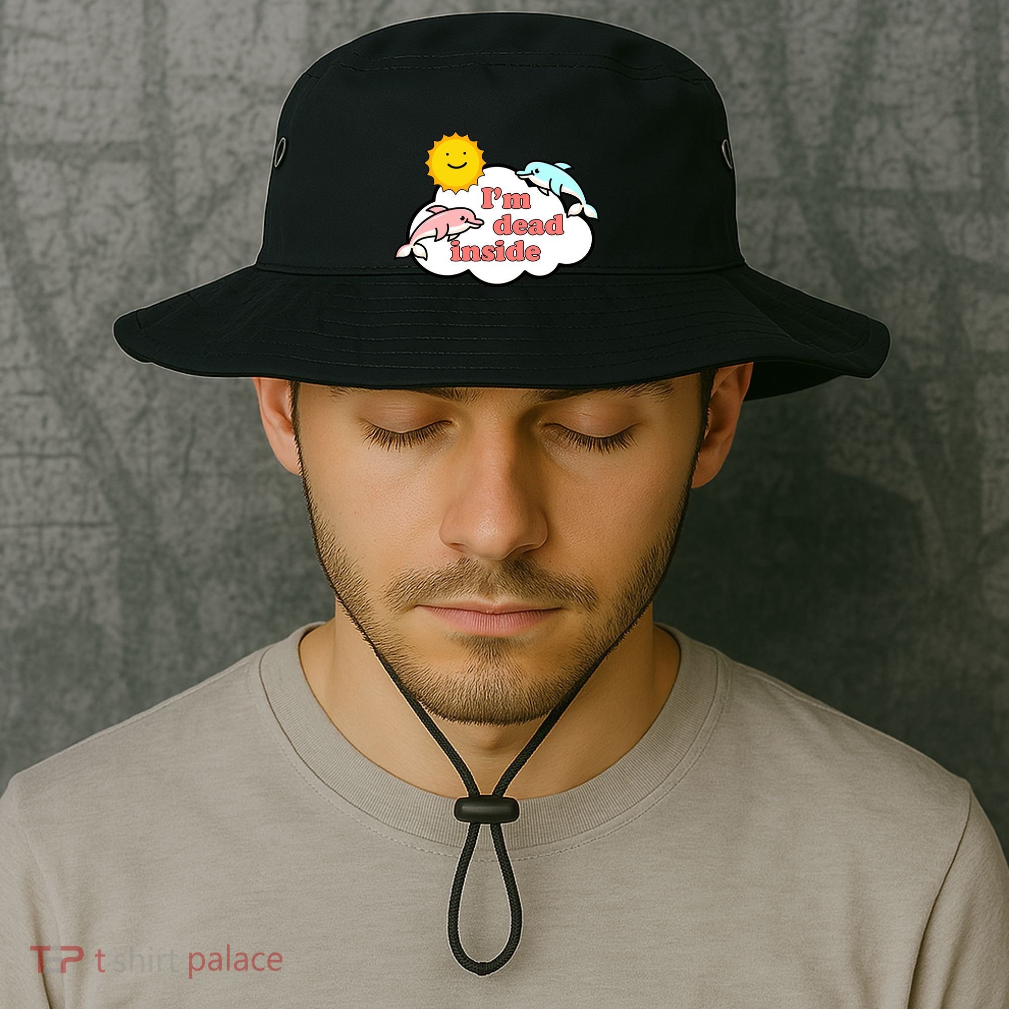 I'm Dead Inside Dolphins Bucket Hat