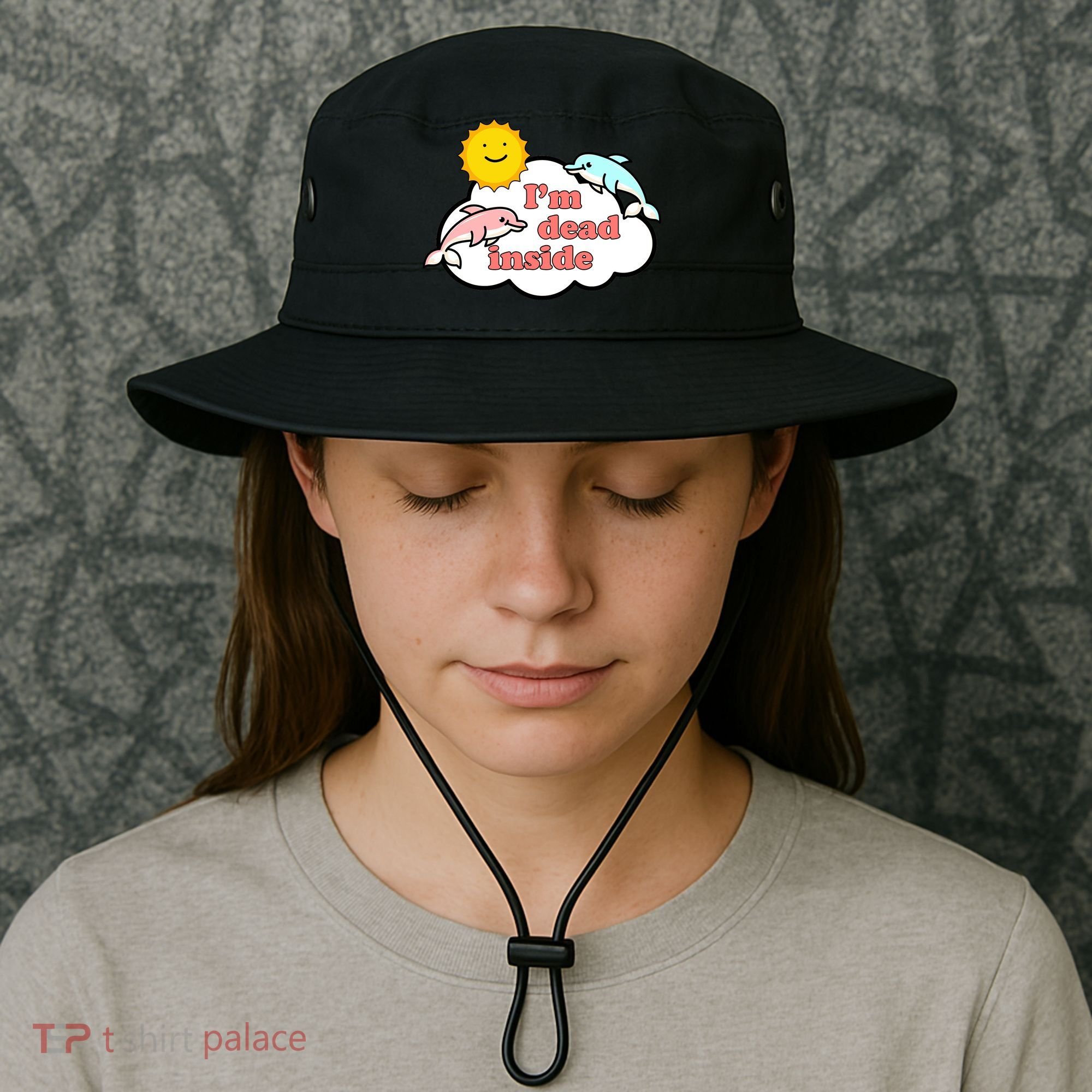 I'm Dead Inside Dolphins Bucket Hat