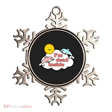 I'm Dead Inside Dolphins Ornament