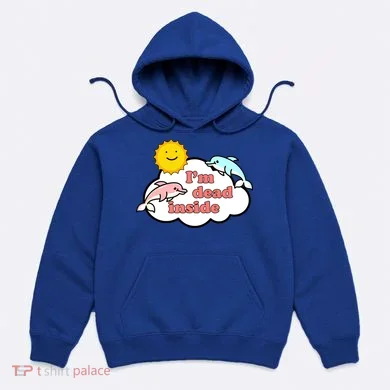 I'm Dead Inside Dolphins Hoodie