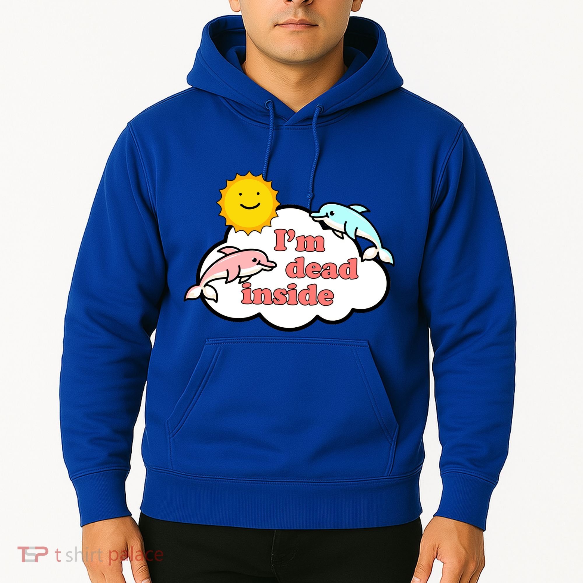 I'm Dead Inside Dolphins Hoodie