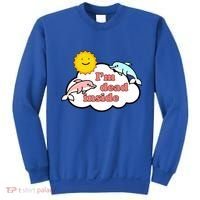 I'm Dead Inside Dolphins Sweatshirt thumb 0