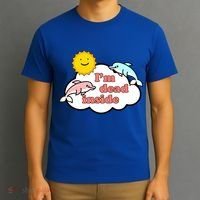 I'm Dead Inside Dolphins T-Shirt thumb 3