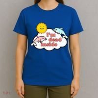 I'm Dead Inside Dolphins T-Shirt thumb 4