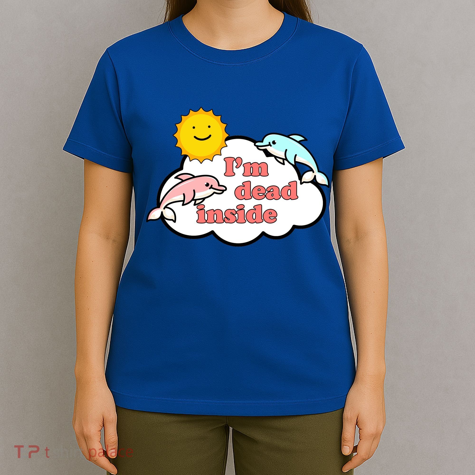 I'm Dead Inside Dolphins T-Shirt