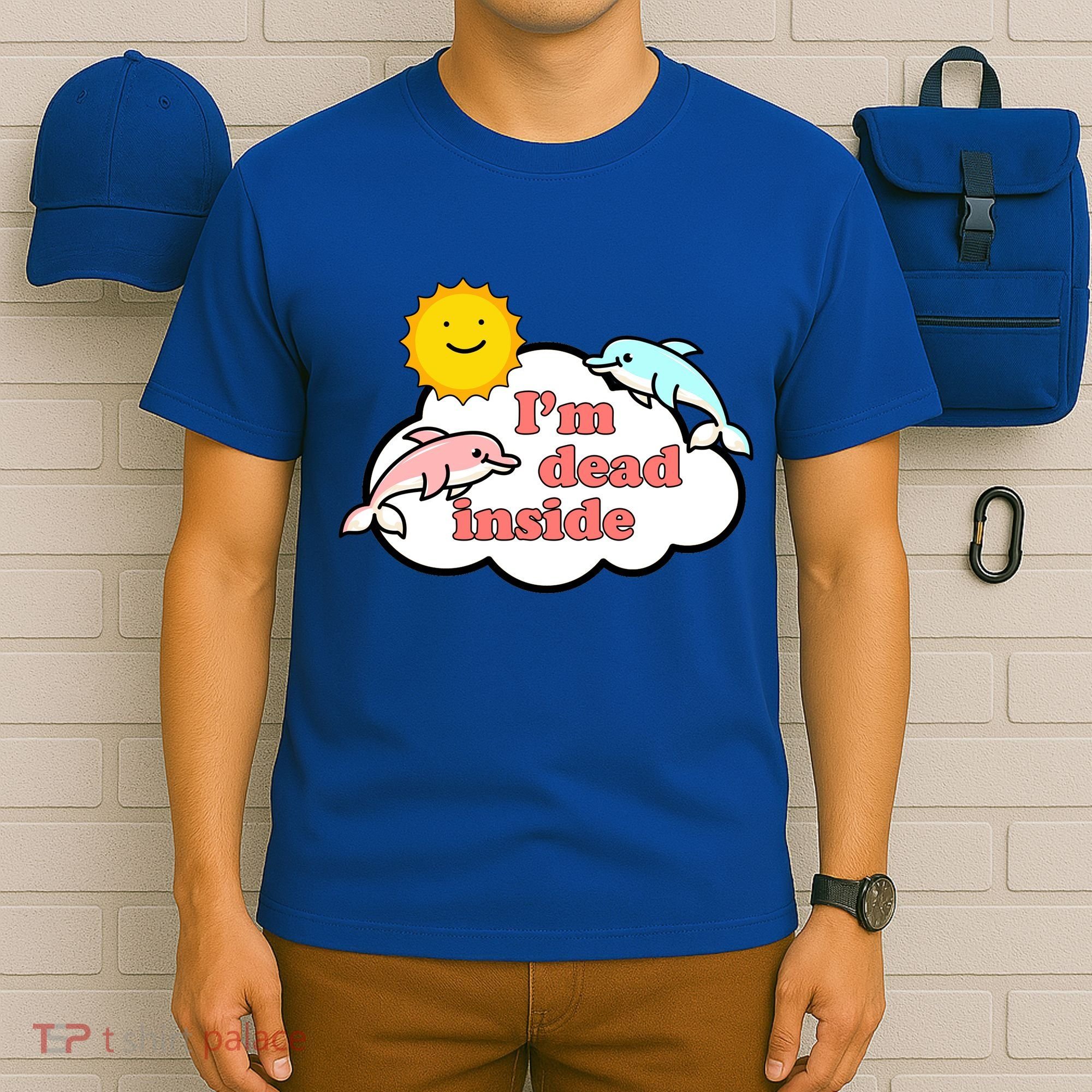 I'm Dead Inside Dolphins T-Shirt