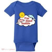 I'm Dead Inside Dolphins Baby Bodysuit thumb 0