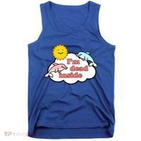 I'm Dead Inside Dolphins Tank Top thumb 0
