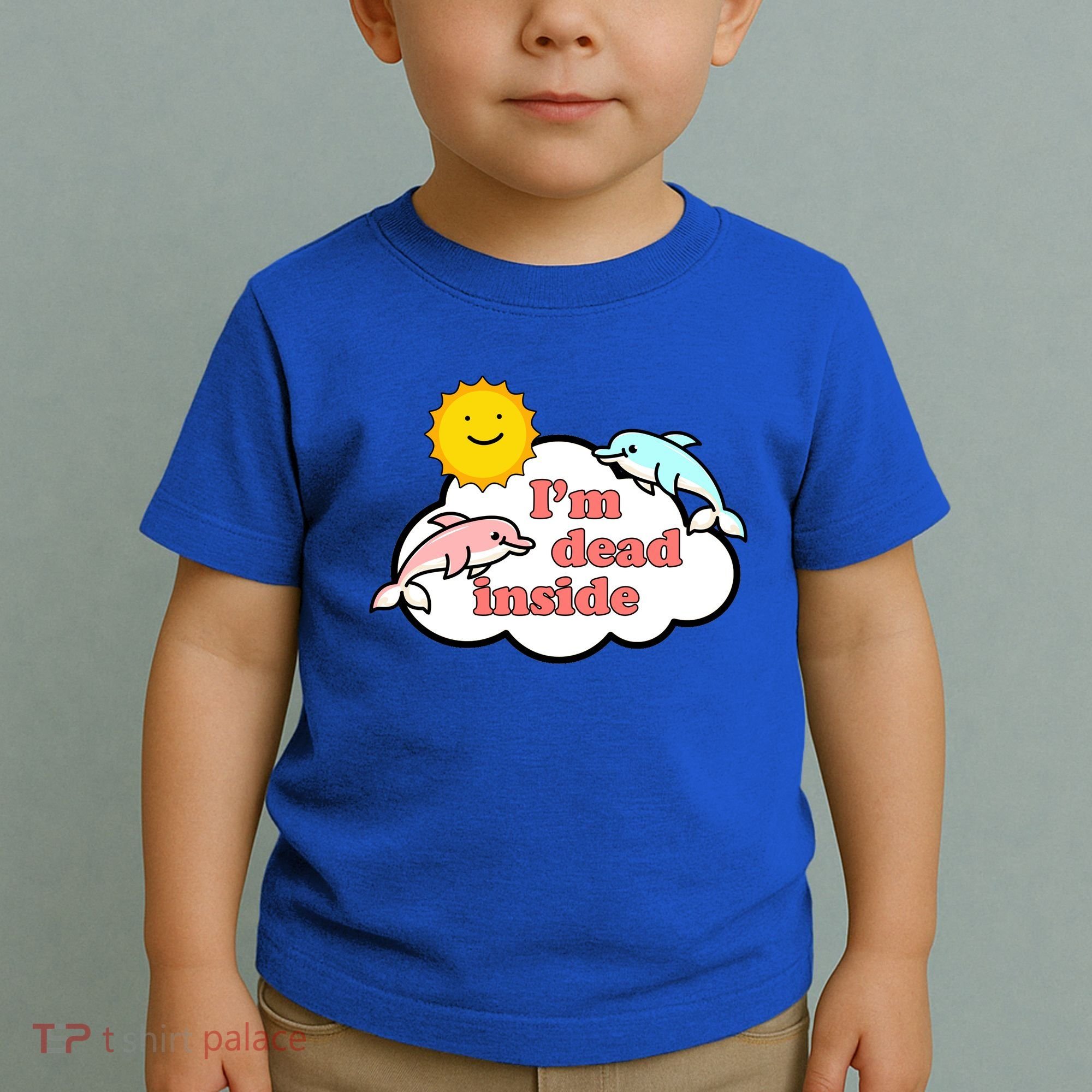 I'm Dead Inside Dolphins Toddler T-Shirt