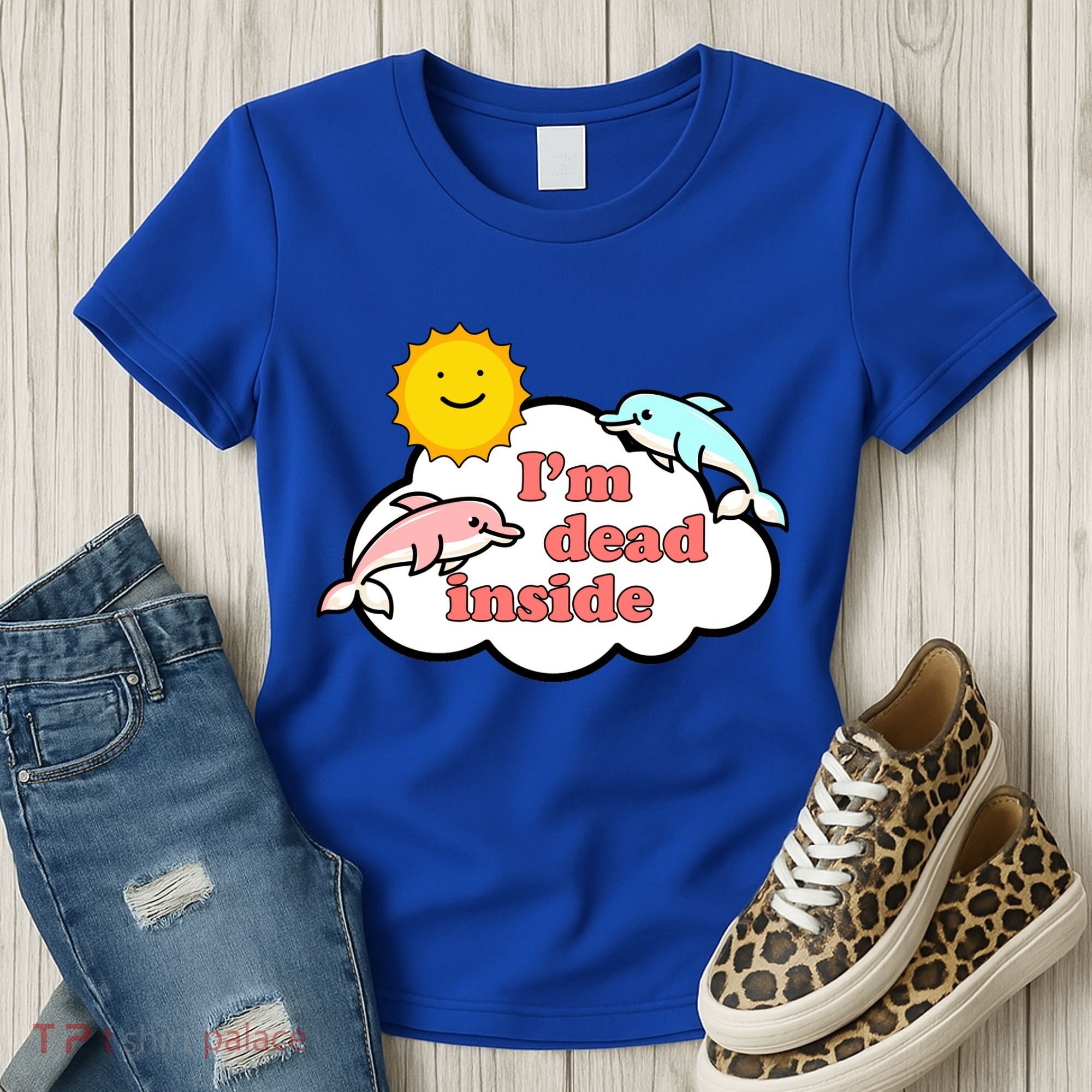 I'm Dead Inside Dolphins Women's T-Shirt