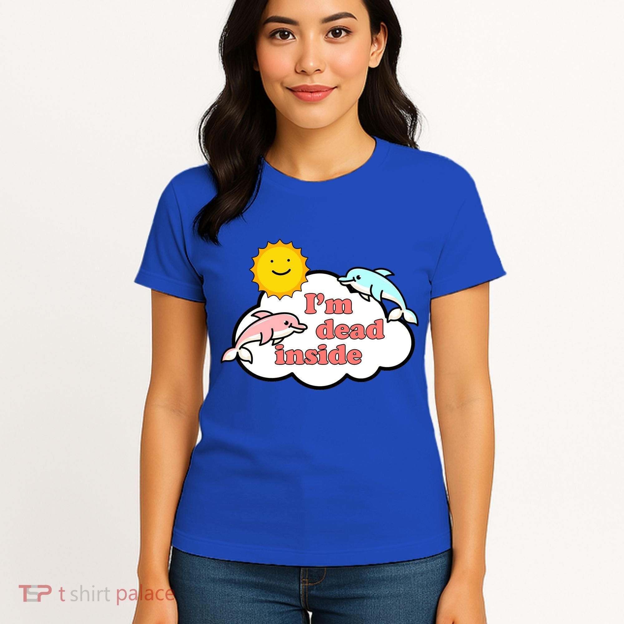 I'm Dead Inside Dolphins Women's T-Shirt