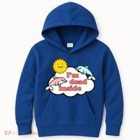 I'm Dead Inside Dolphins Kids Hoodie thumb 0