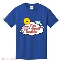 I'm Dead Inside Dolphins Kids T-Shirt thumb 0