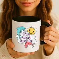 I'm Dead Inside Funny Coffee Mug thumb 3