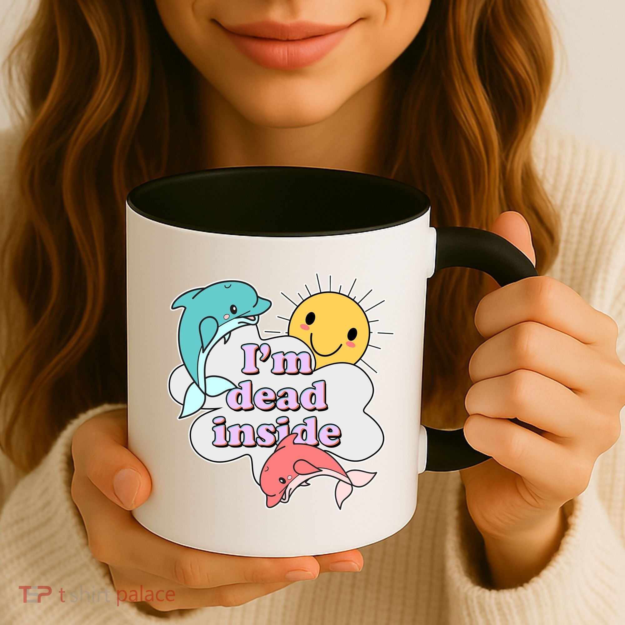 I'm Dead Inside Funny Coffee Mug