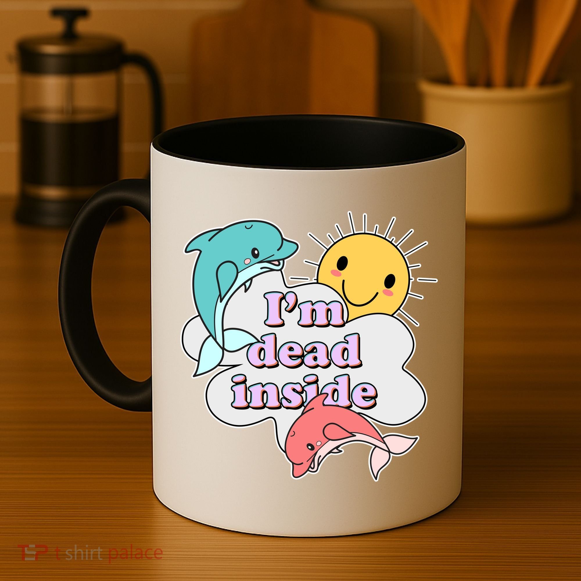 I'm Dead Inside Funny Coffee Mug