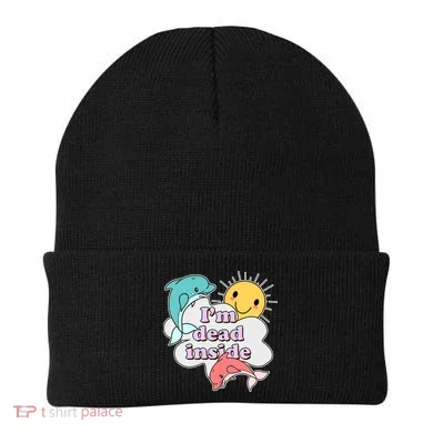 I'm Dead Inside Funny Beanie