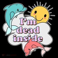 I'm Dead Inside Funny Pajama Set thumb 2