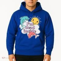 I'm Dead Inside Funny Hoodie thumb 2