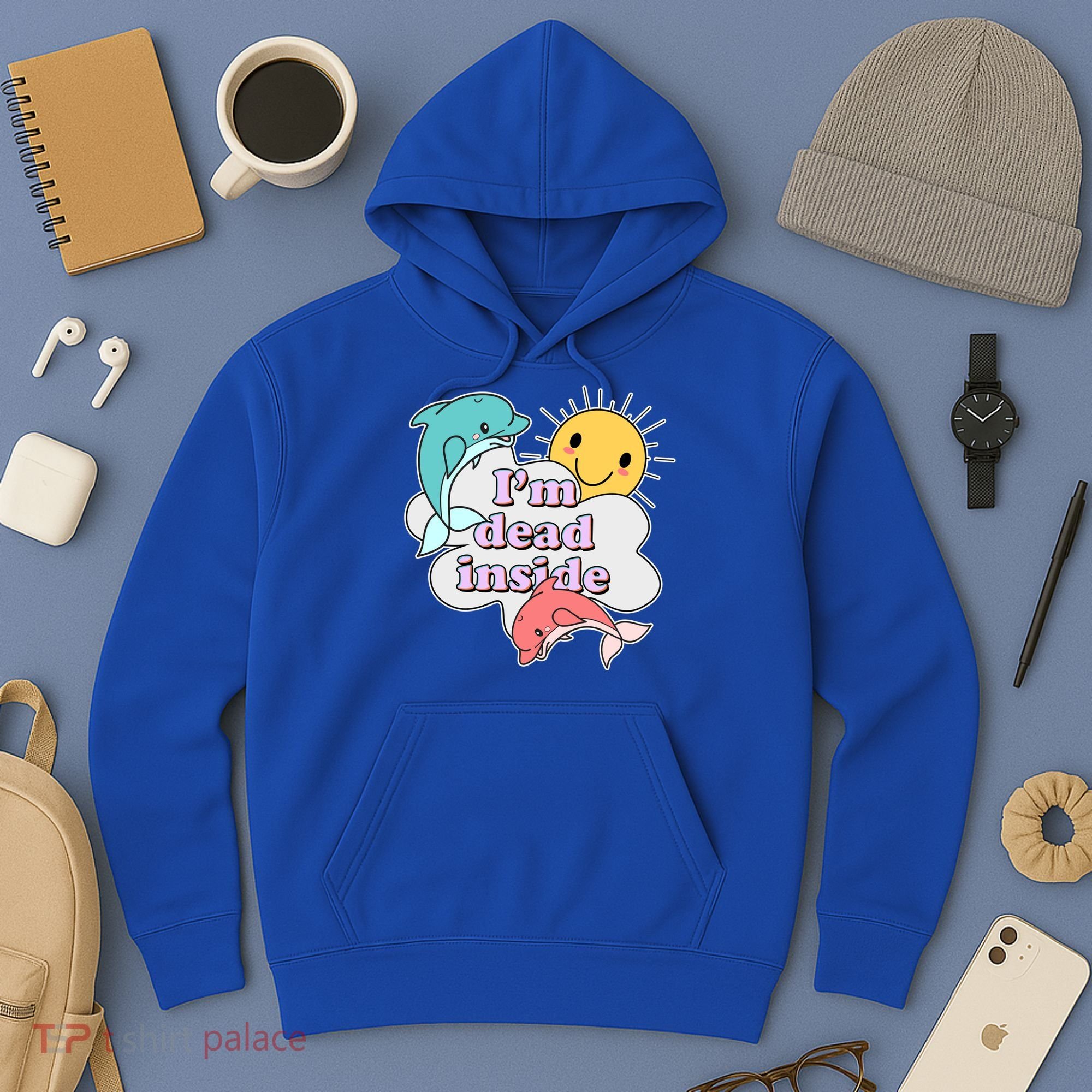I'm Dead Inside Funny Hoodie