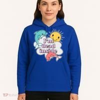I'm Dead Inside Funny Hoodie thumb 5