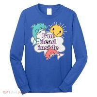 I'm Dead Inside Funny Long Sleeve Shirt thumb 0