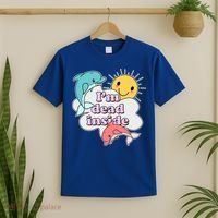 I'm Dead Inside Funny T-Shirt thumb 2