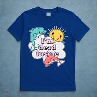 I'm Dead Inside Funny T-Shirt thumb 5