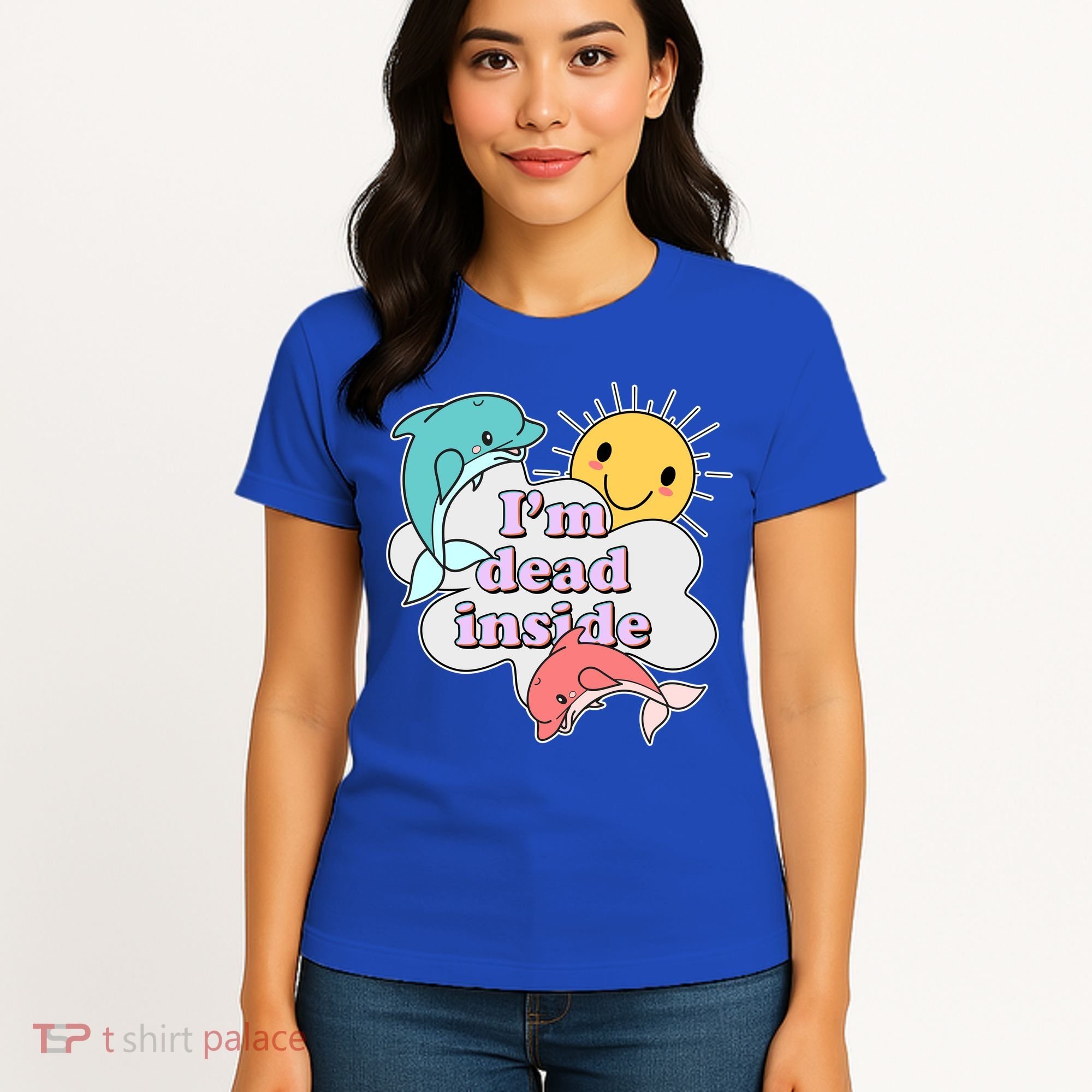 I'm Dead Inside Funny Women's T-Shirt