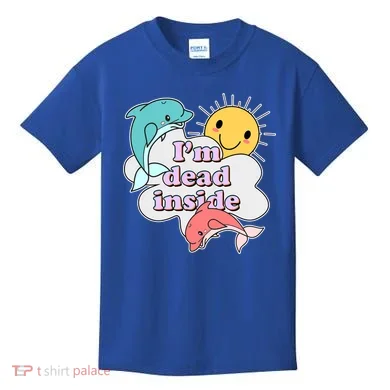 I'm Dead Inside Funny Kids T-Shirt
