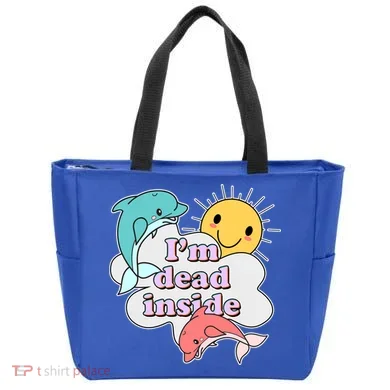 I'm Dead Inside Funny Tote Bag