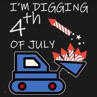 I'm Digging 4th Of July Doggie Tank thumb 4