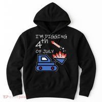 I'm Digging 4th Of July Hoodie thumb 0