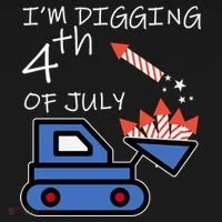 I'm Digging 4th Of July Hoodie thumb 2