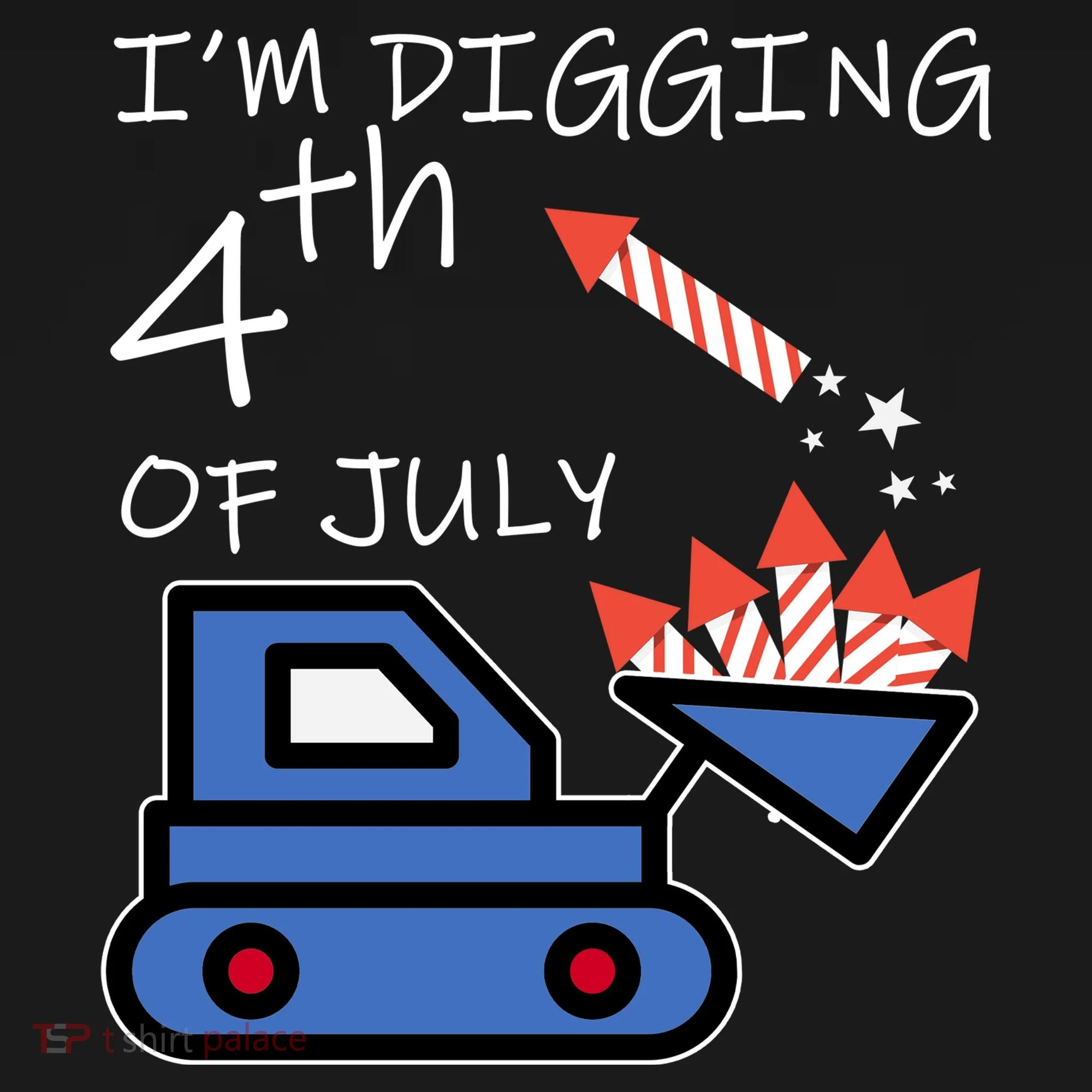 I'm Digging 4th Of July Hoodie